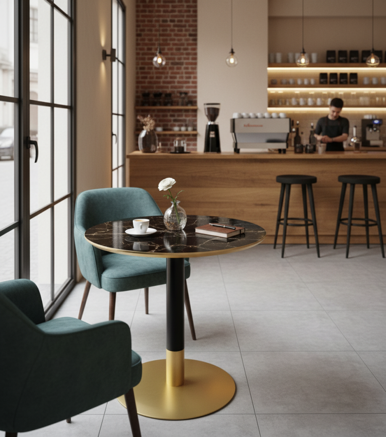 Столешница HPL-Фанера черный черный_2