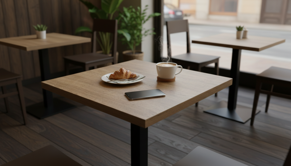 Столешница HPL на основе МДФ (квадратная)