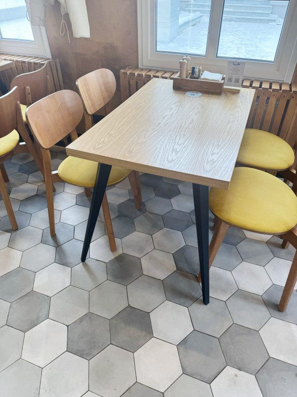 Столешница шпон дуба на основе ВЛАГОСТОЙКОГО МДФ (Прямоугольная)