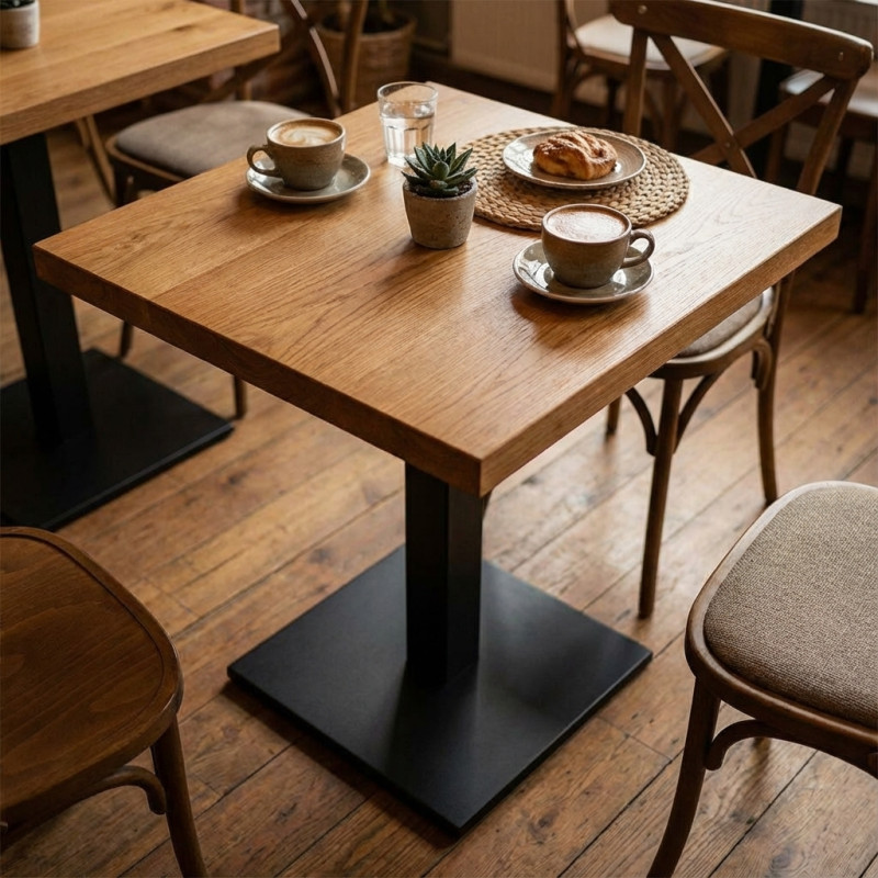 Столешница шпон дуба на основе ВЛАГОСТОЙКОГО МДФ (Прямоугольная)