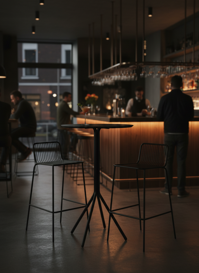 Стол металлический Solar Bar